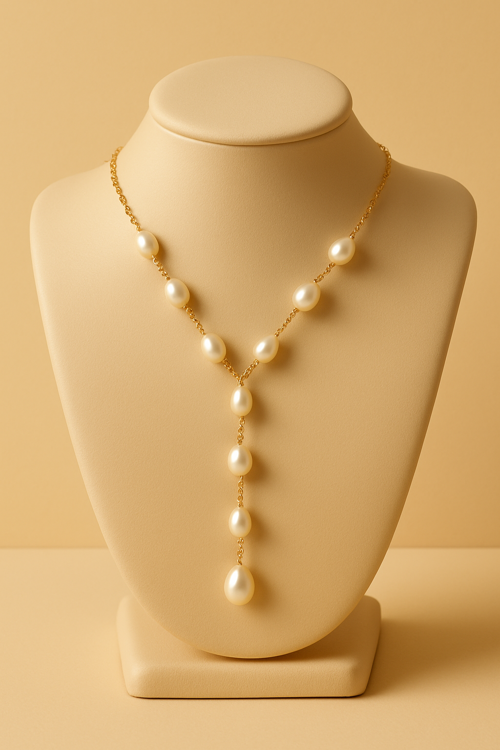 Pearl Glow Necklace - stand