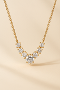 Oval Sparkle Pendant Necklace - studio