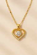 Soft Heart Necklace - studio