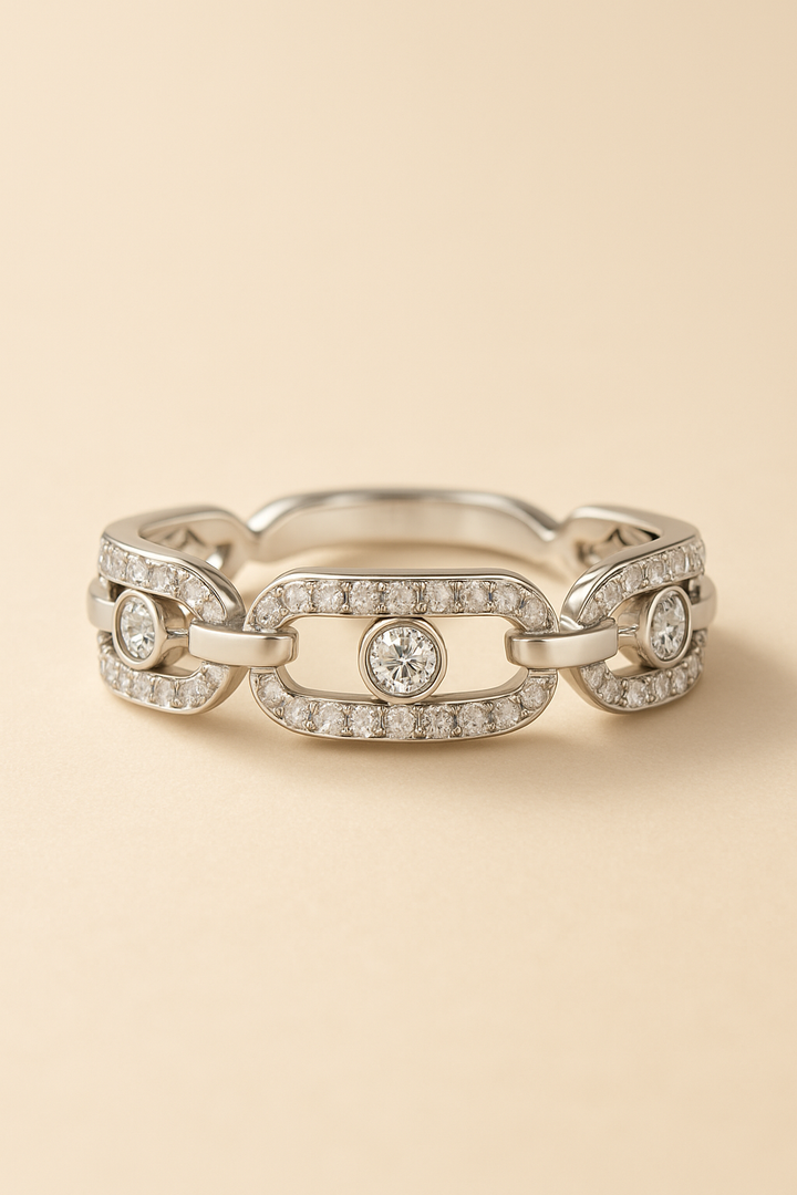 Paperclip Link Ring