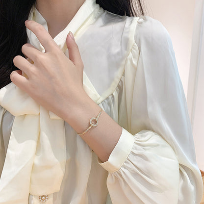 Ring Chain Bracelet