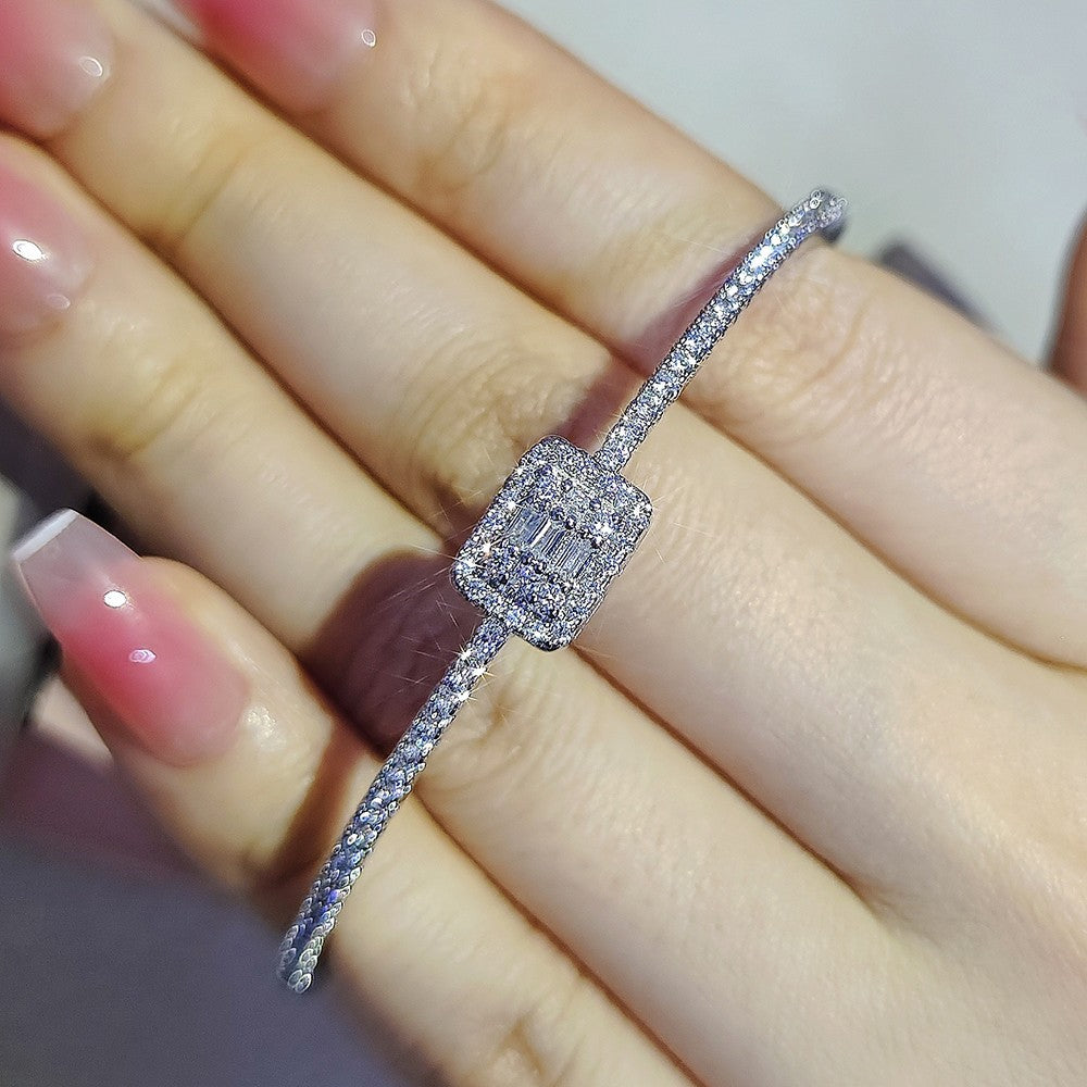 White Crystal Bracelet