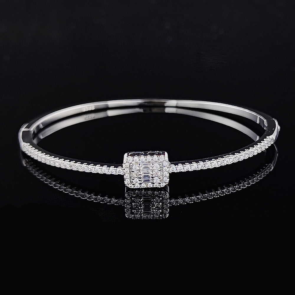 White Crystal Bracelet