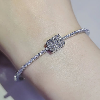 White Crystal Bracelet