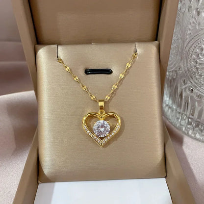 Soft Heart Necklace