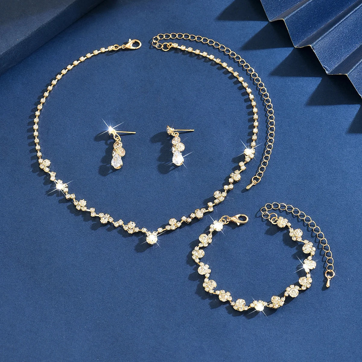Crystal Evening Jewelry Set