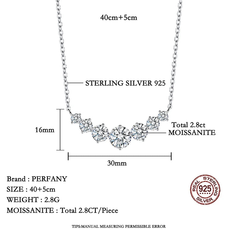 Moissanite Glow Pendant Necklace