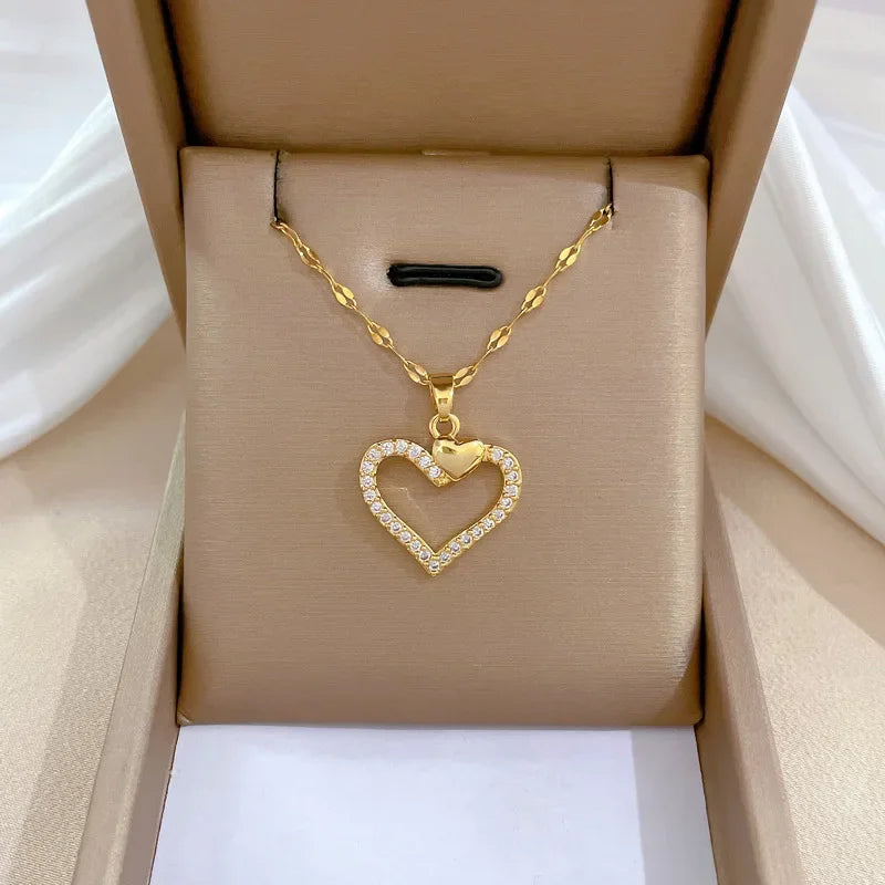Soft Heart Necklace