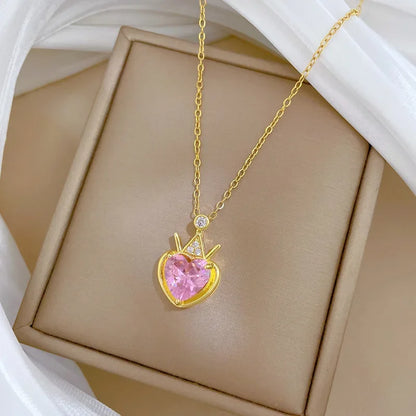 Soft Heart Necklace