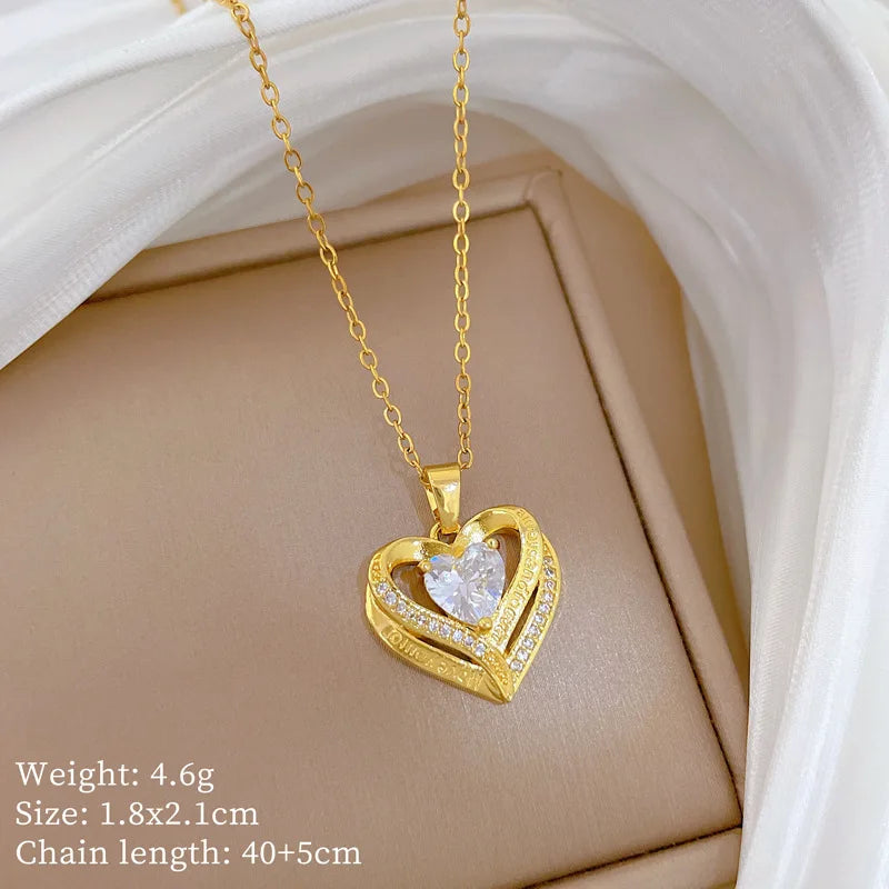 Soft Heart Necklace