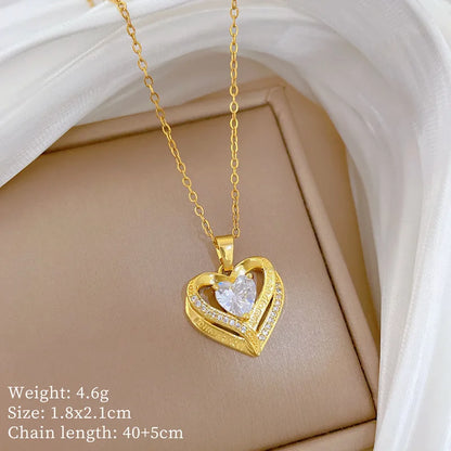 Soft Heart Necklace