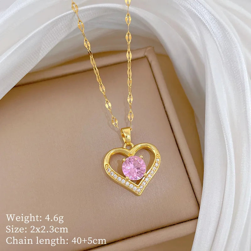 Soft Heart Necklace