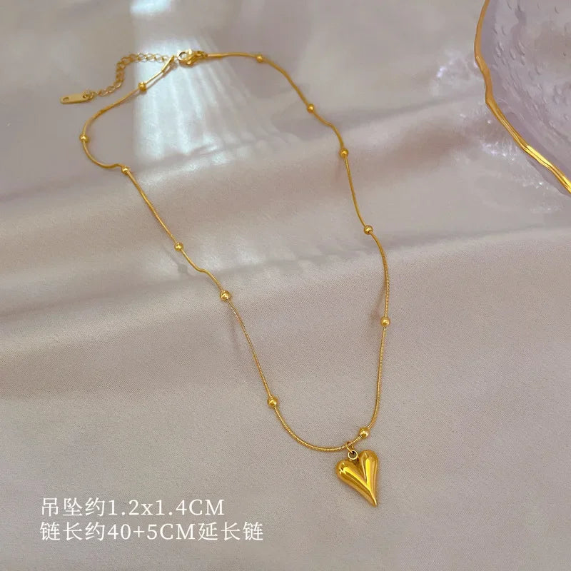 Soft Heart Necklace