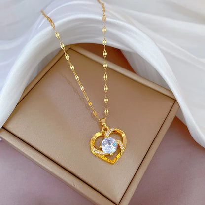 Soft Heart Necklace