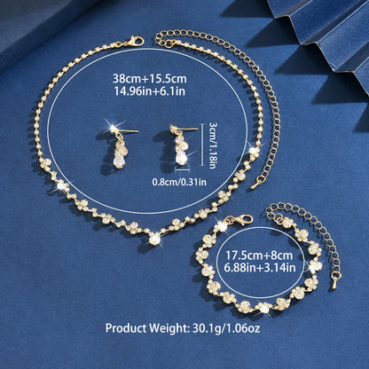 Crystal Evening Jewelry Set