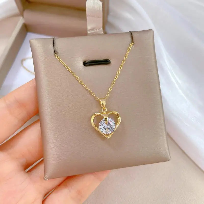 Soft Heart Necklace
