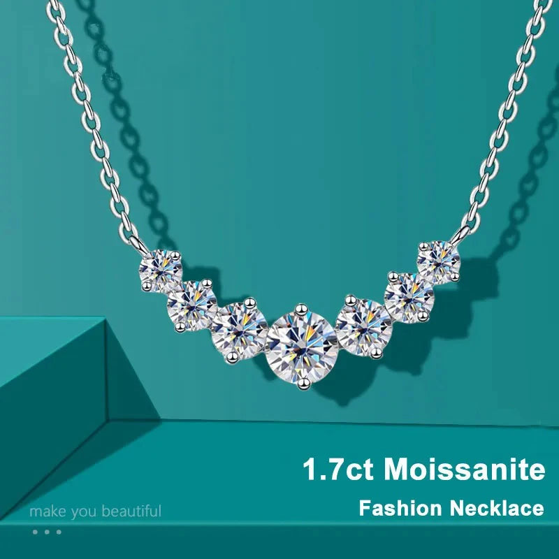 Oval Sparkle Pendant Necklace