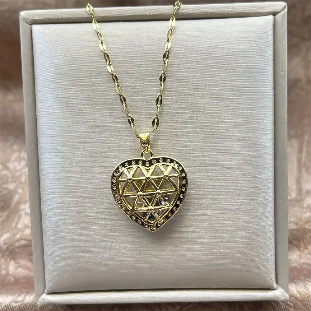 Soft Heart Necklace