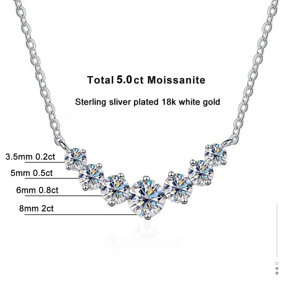 Oval Sparkle Pendant Necklace