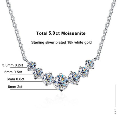 Oval Sparkle Pendant Necklace