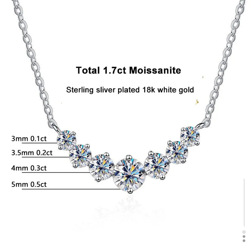 Oval Sparkle Pendant Necklace