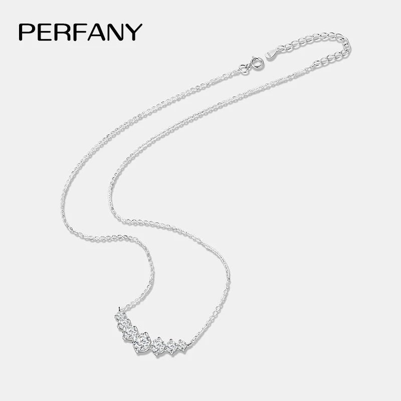 Moissanite Glow Pendant Necklace