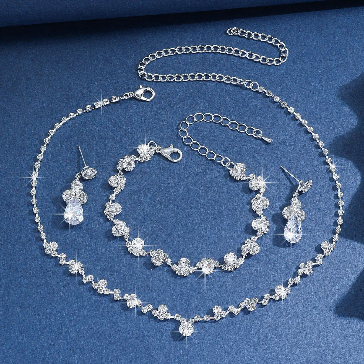 Crystal Evening Jewelry Set