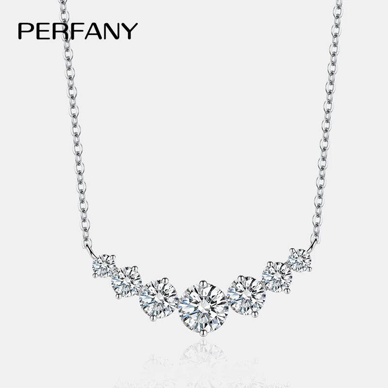 Moissanite Glow Pendant Necklace