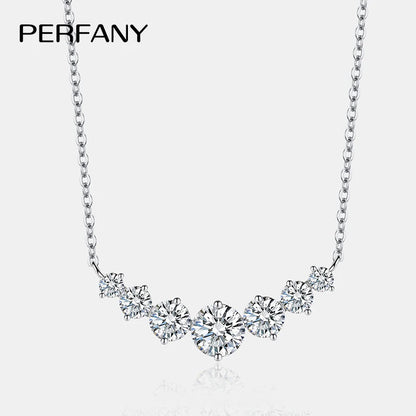 Moissanite Glow Pendant Necklace