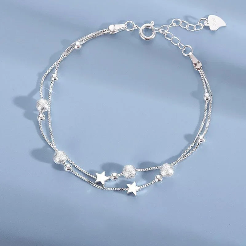 Crystal Leaf Bracelet