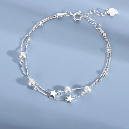 Crystal Leaf Bracelet