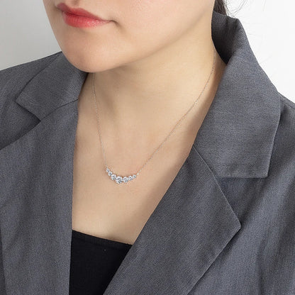 Moissanite Glow Pendant Necklace