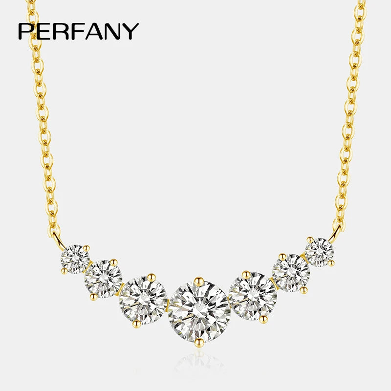 Moissanite Glow Pendant Necklace