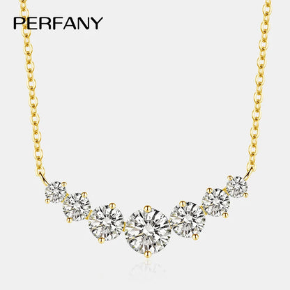 Moissanite Glow Pendant Necklace
