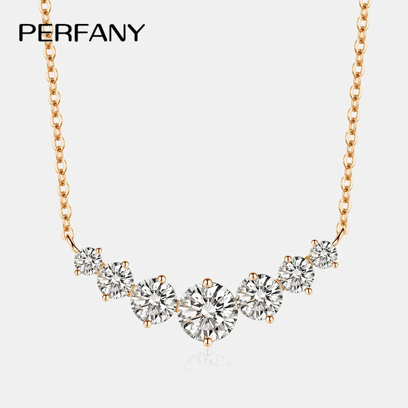 Moissanite Glow Pendant Necklace