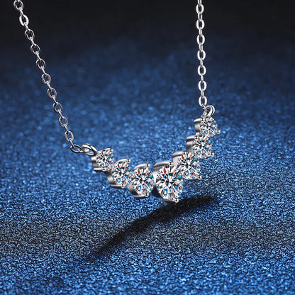 Oval Sparkle Pendant Necklace