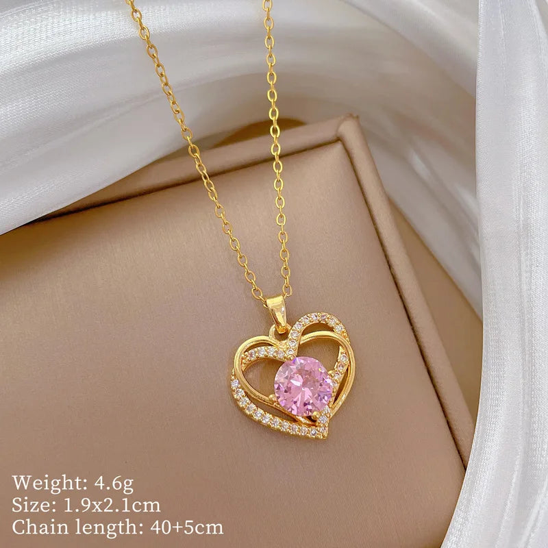 Soft Heart Necklace