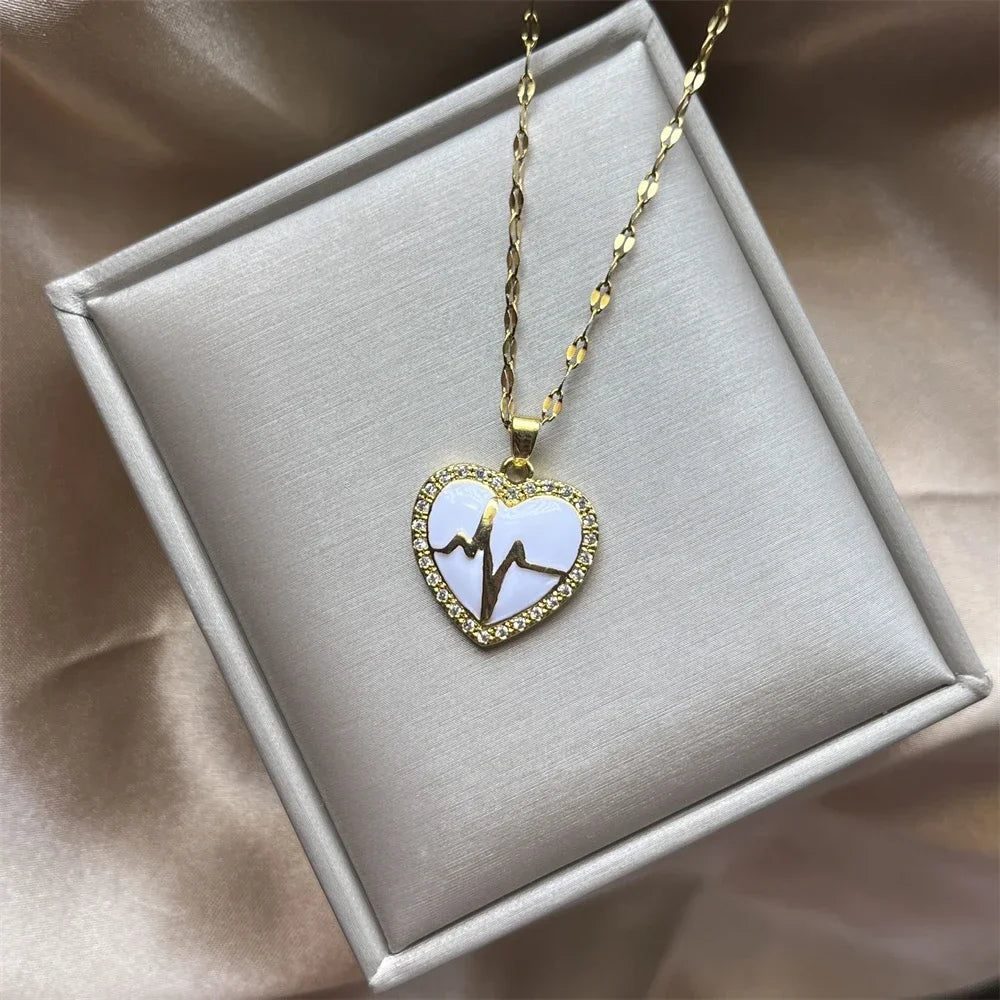Soft Heart Necklace