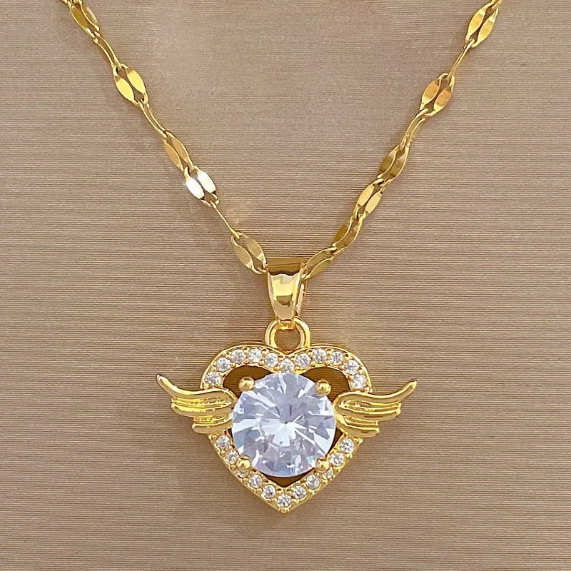 Soft Heart Necklace