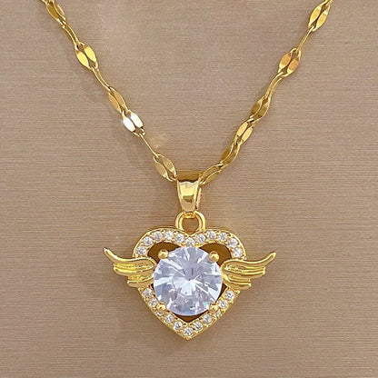 Soft Heart Necklace