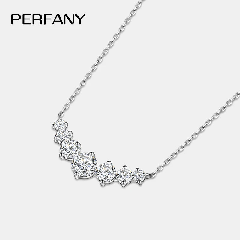 Moissanite Glow Pendant Necklace
