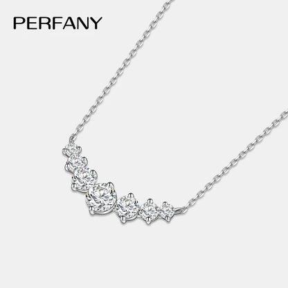 Moissanite Glow Pendant Necklace