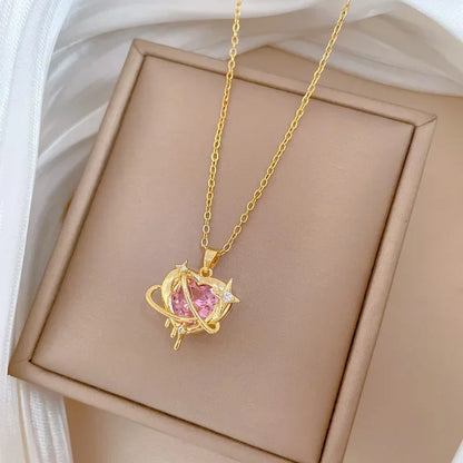 Soft Heart Necklace