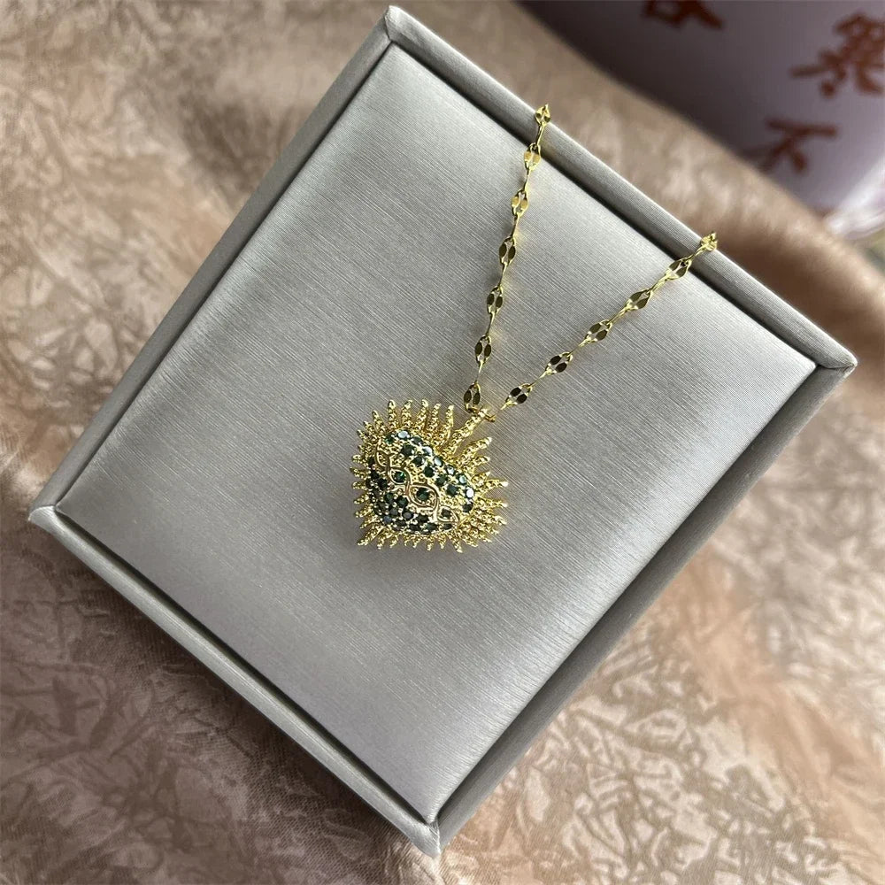 Soft Heart Necklace