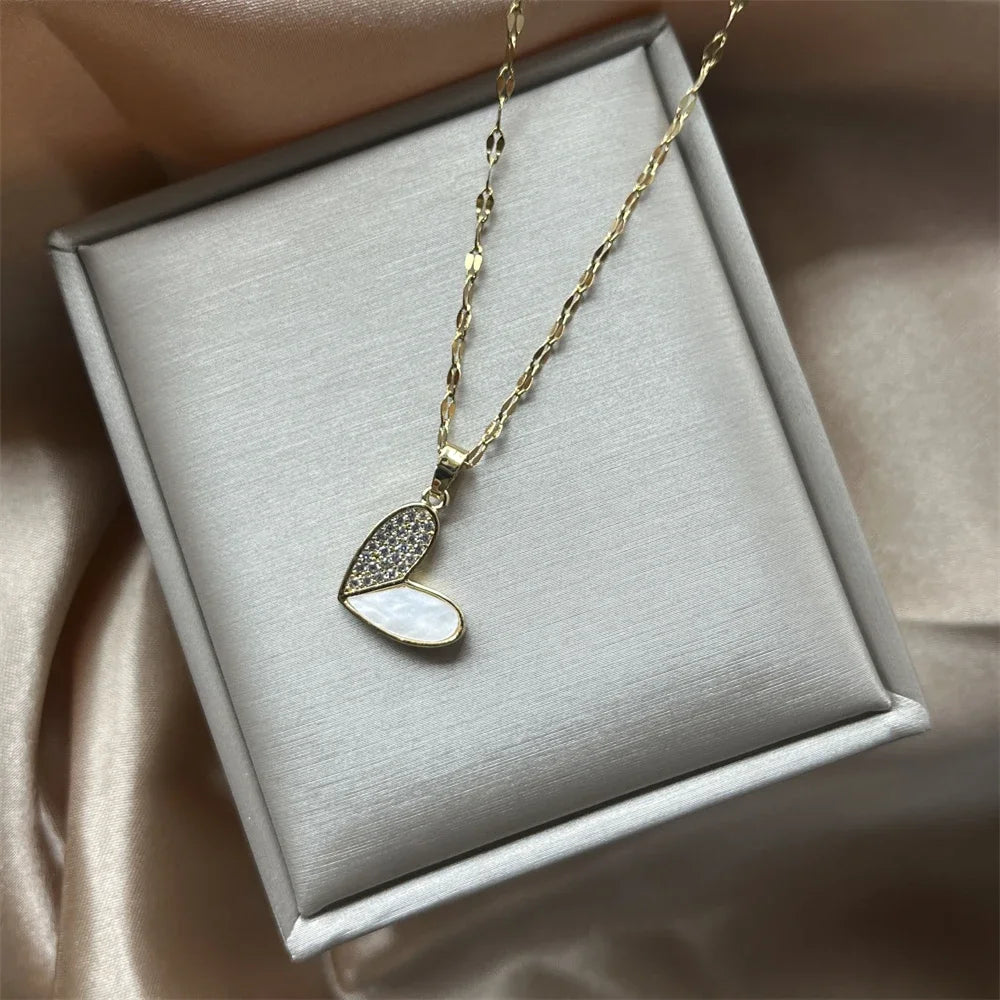 Soft Heart Necklace