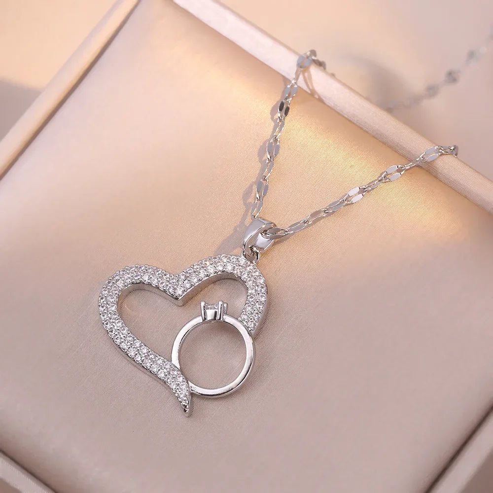 Soft Heart Necklace