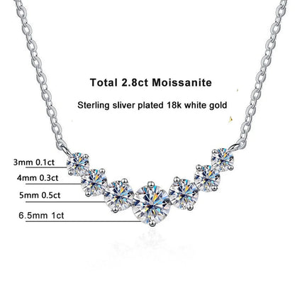 Oval Sparkle Pendant Necklace