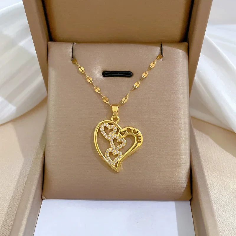 Soft Heart Necklace