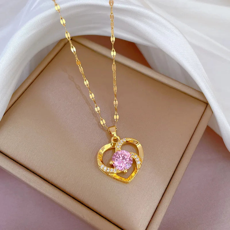 Soft Heart Necklace