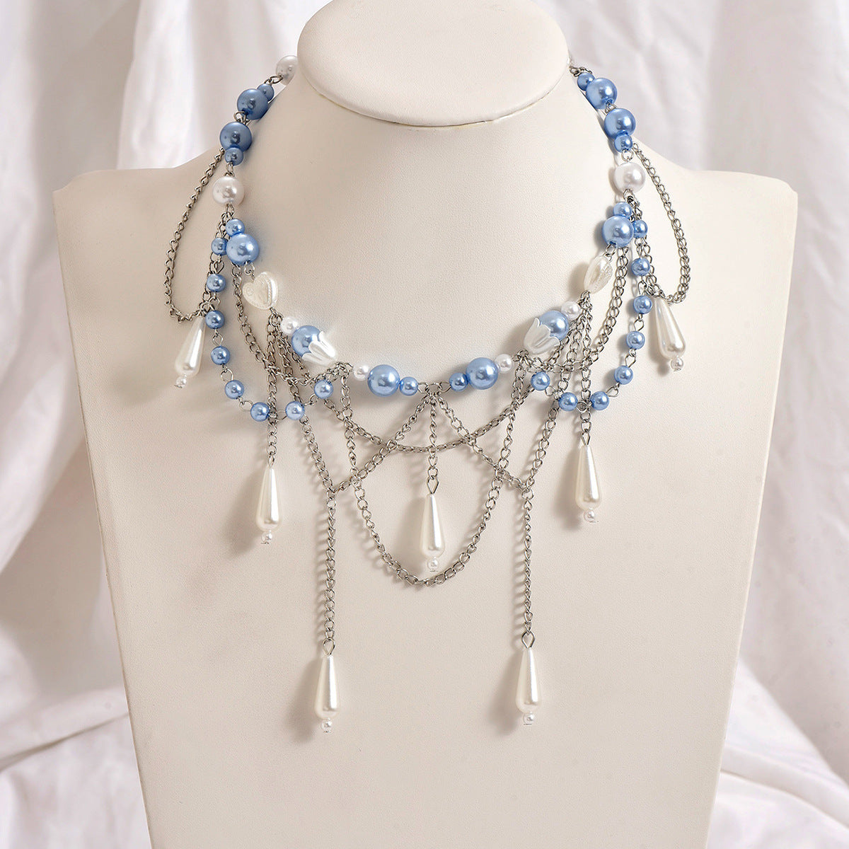 Pendant Necklace Women's Long Clavicle Chain